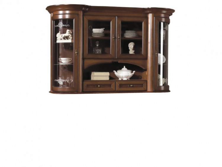 AFRODYTA 4DS2SZ Glass-Fronted Cabinet (Top Unit) MEBIN