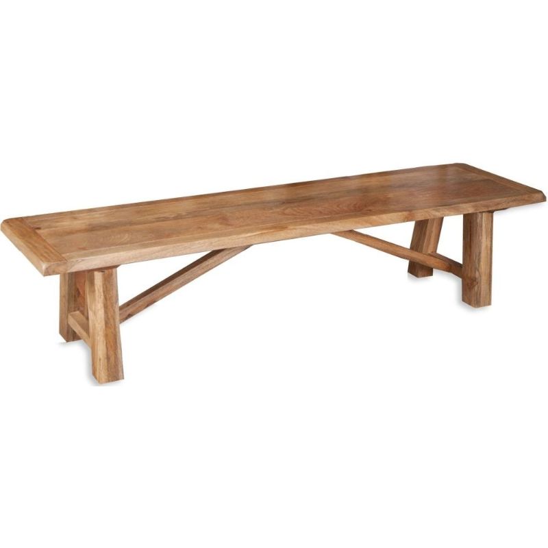 Odisha Mango Wood Large Bench – 200cm