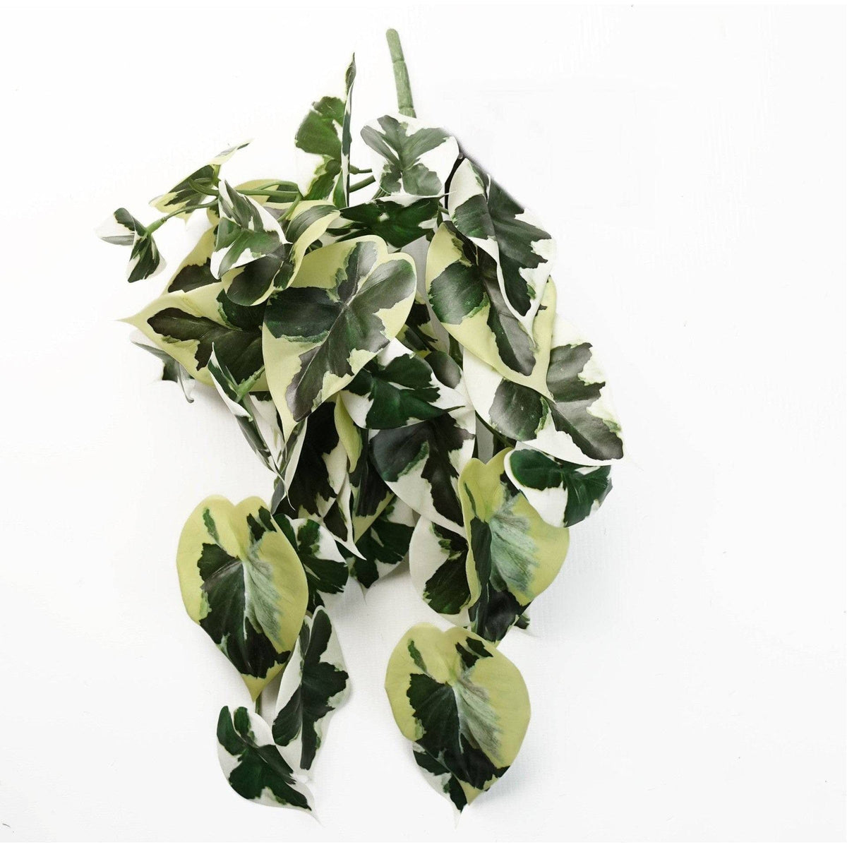 40cm Artificial Trailing Variegated Marble Pothos Plant