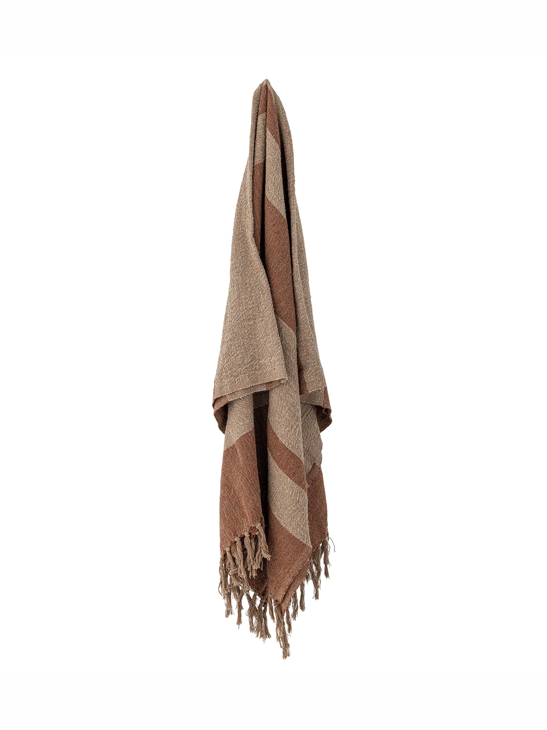 Temi Throw – Brow – Recycled Cotton