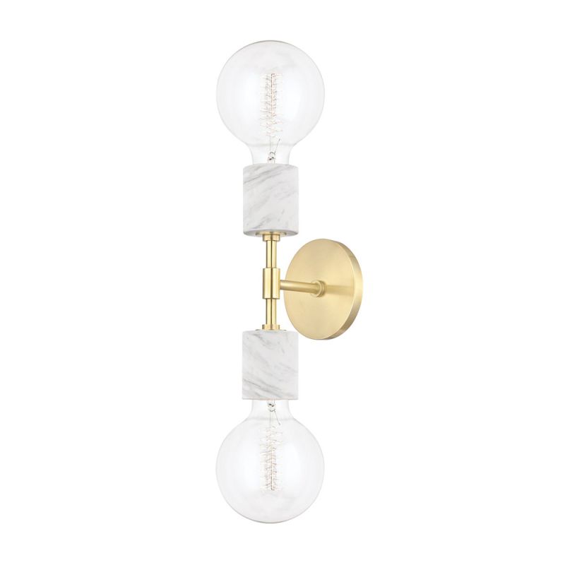 Asime Wall Sconce – Aged Brass