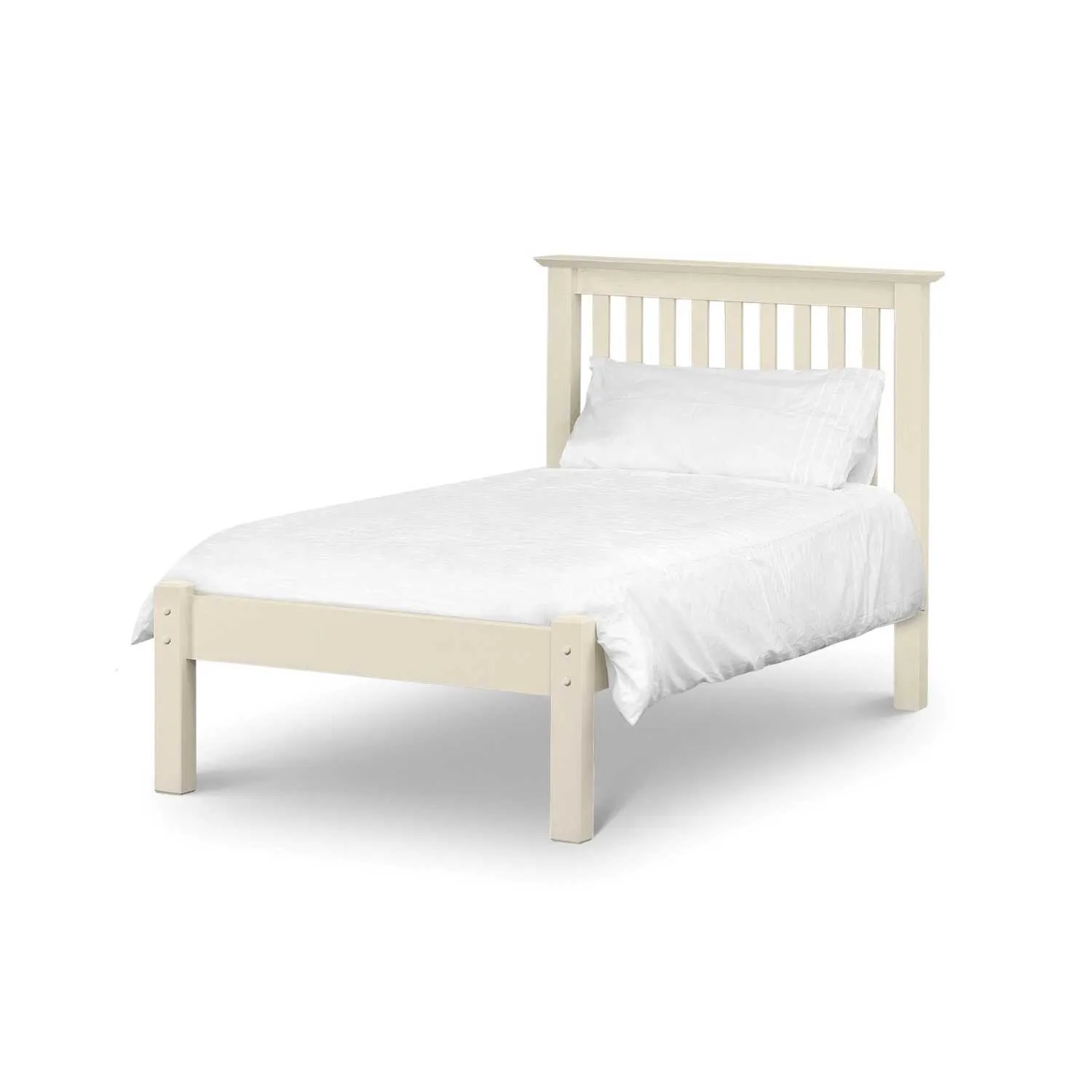 Barcelona Bed LFE White 90cm