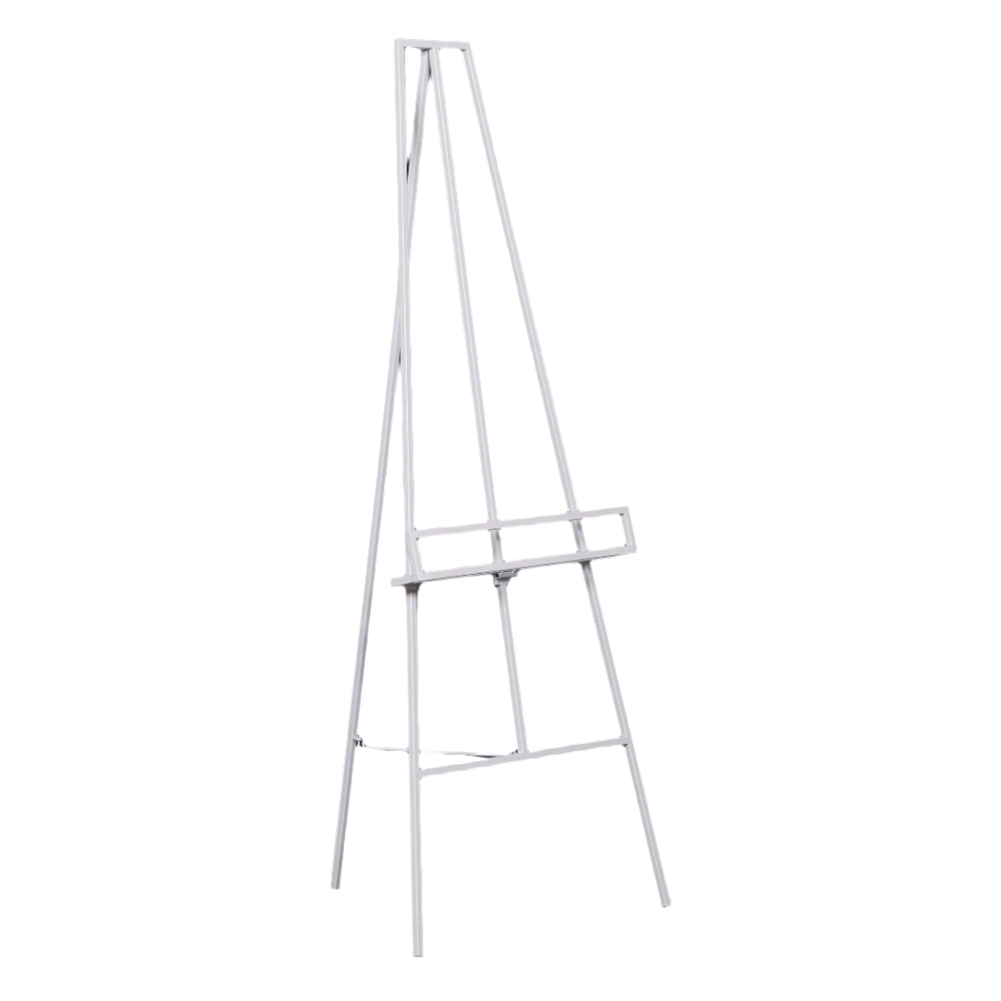 White Metal Easel