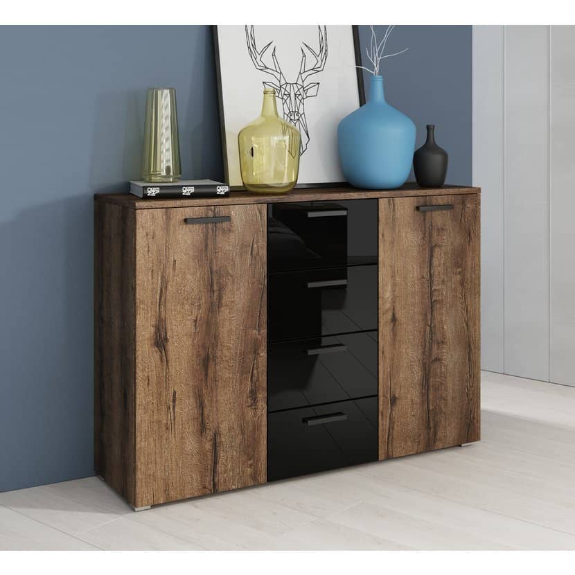 Beta Sideboard Cabinet 132cm [Oak Monastery]