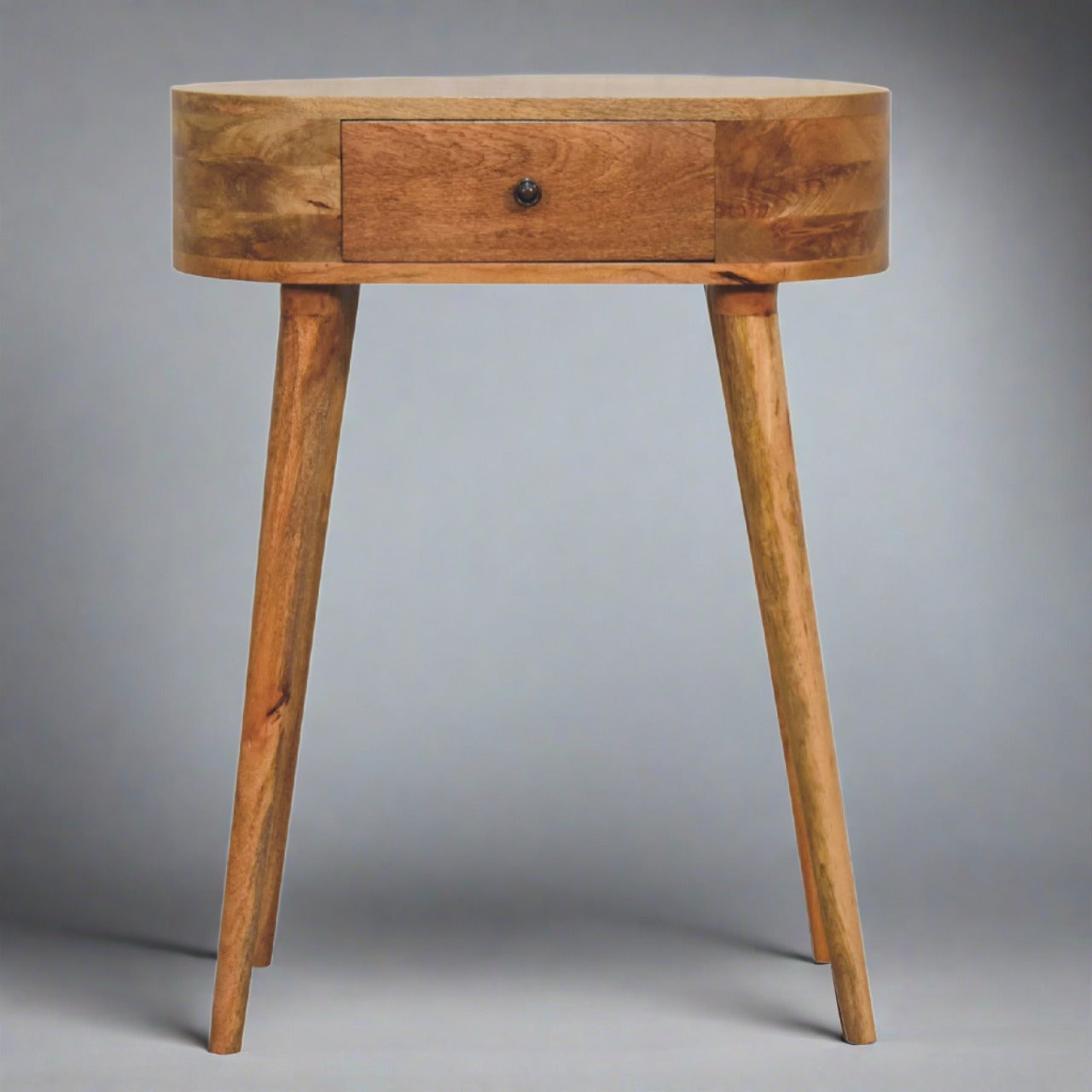 Contemporary Table Mini Albion Oak-ish Console