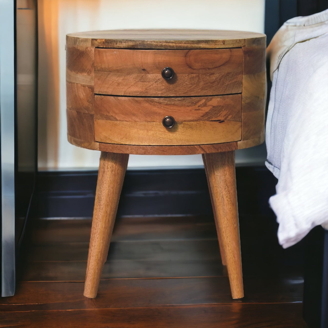 Frankie Odyssey Oak-ish Bedside