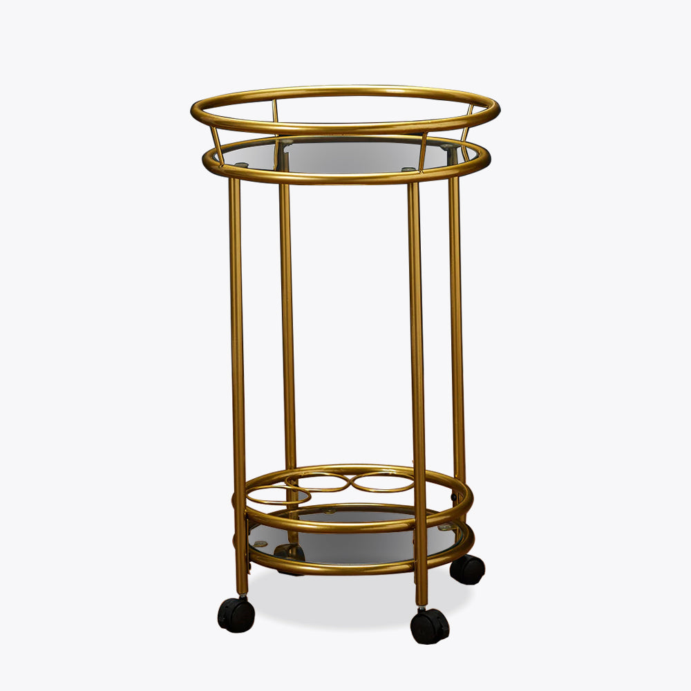 Collins Drinks Trolley Gold