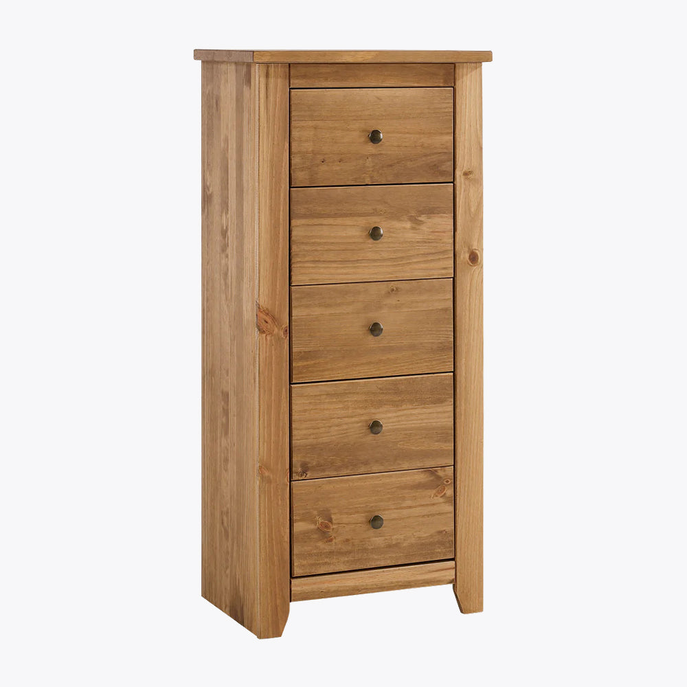 Havana 5 Drawer Chest Pine