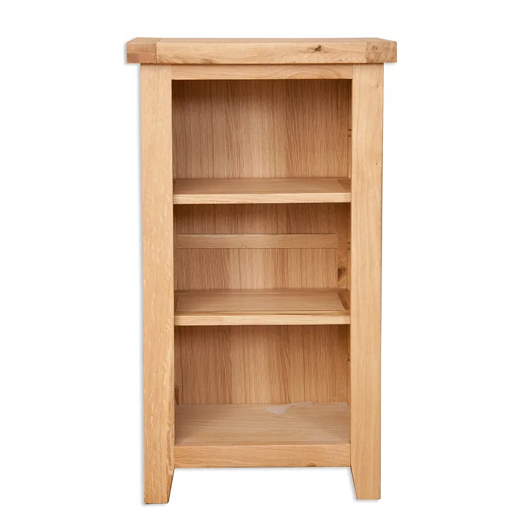 Wiltshire Natural Oak Low Bookcase