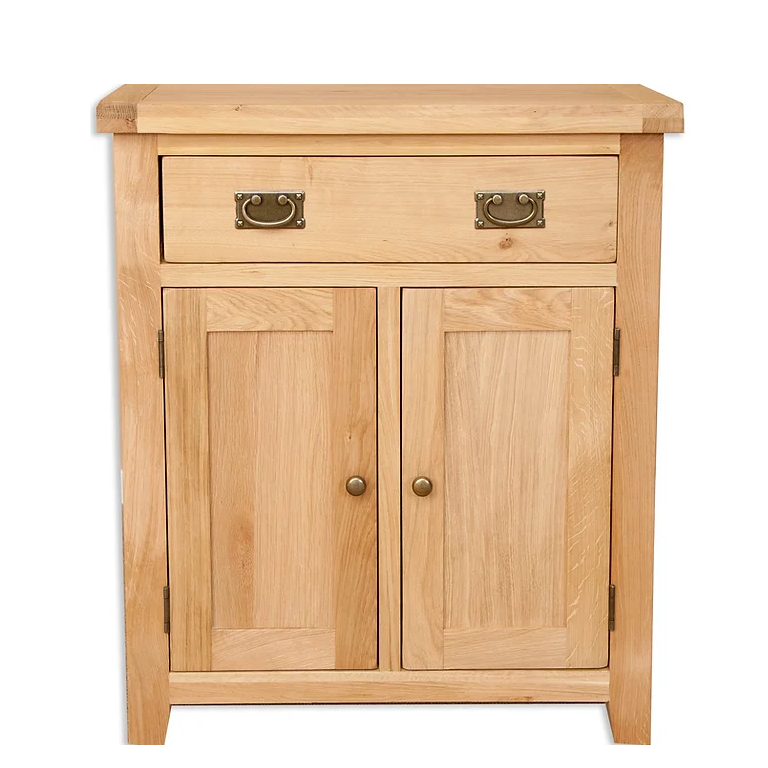 Wiltshire Natural Oak 2 Door Hall Cabinet