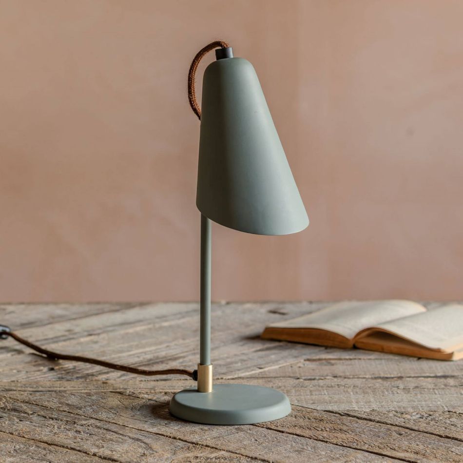 Bridewell Lichen Green Table Lamp