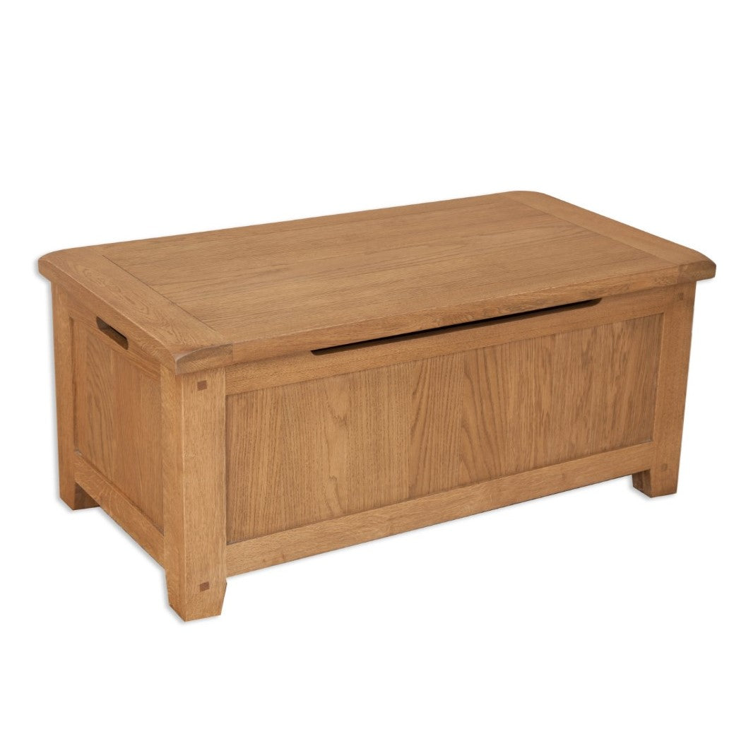 Wiltshire Country Oak Blanket Box