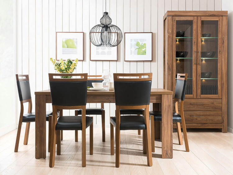 GENT BRW Dining Room Furniture Set