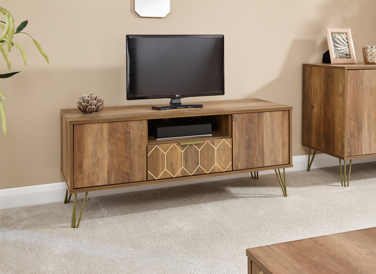 Orleans 1 Drawer Tv Stand Mango