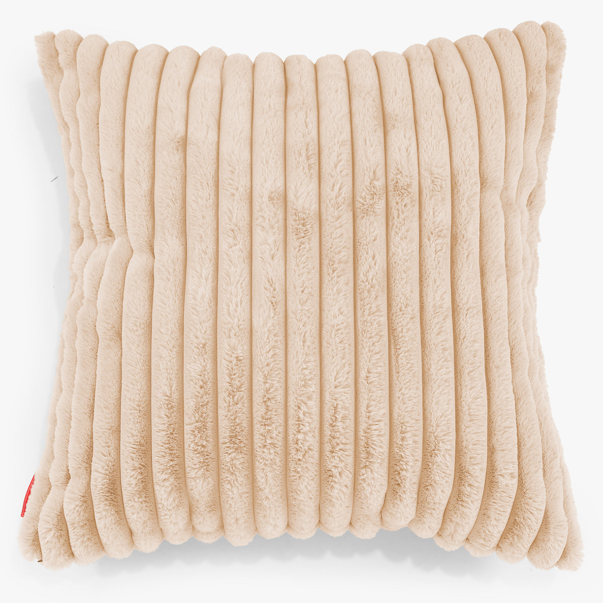 Extra Large Scatter Cushion Cover 70 x 70cm Ultra Plush Cord Peach