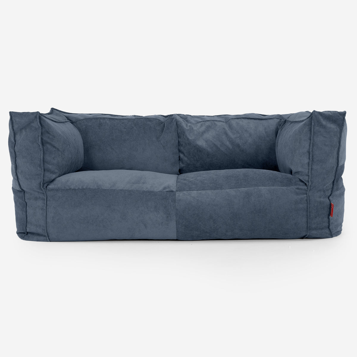 The 2 Seater Albert Sofa Bean Bag Needlecord Navy