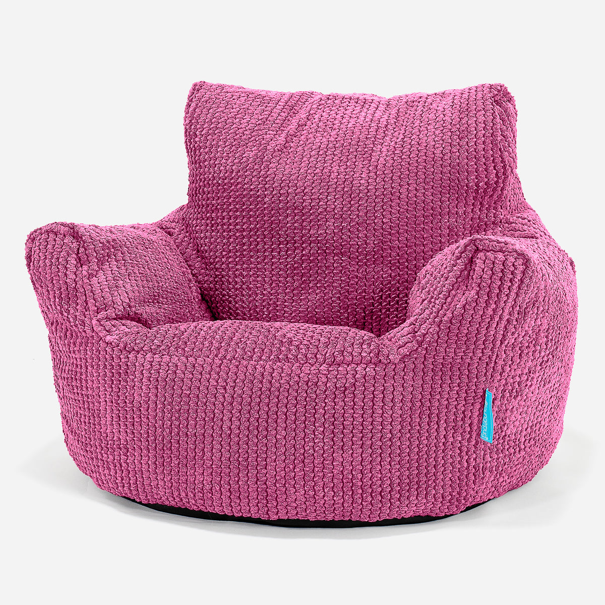 Kids Armchair Bean Bag for Toddlers 1-3 yr Pom Pom Pink