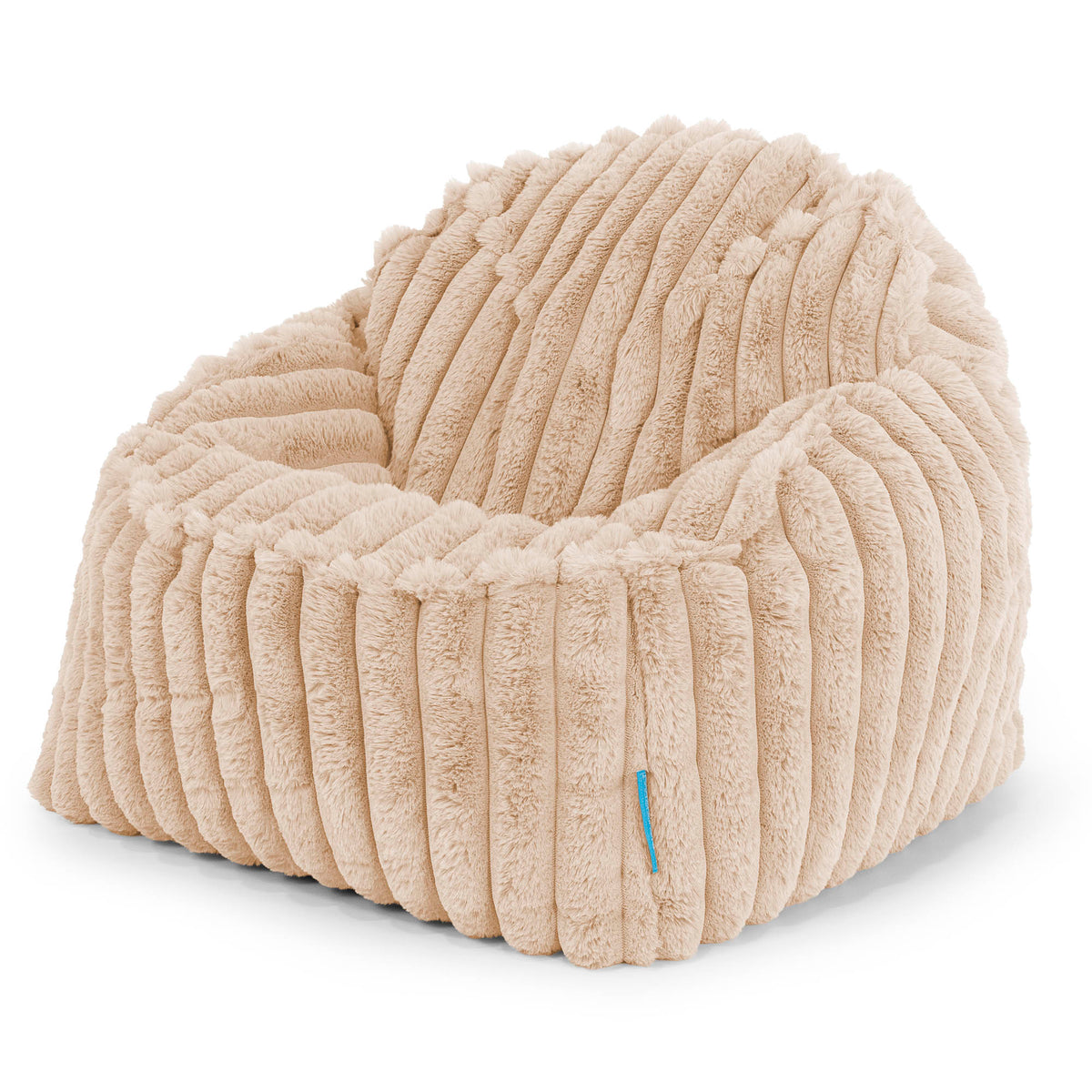 Sloucher Child’s Bean Bag 2-6 yr Ultra Plush Cord Peach