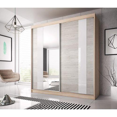 Multi 32 Sliding Mirror Door Wardrobe | Best Harvey Collection