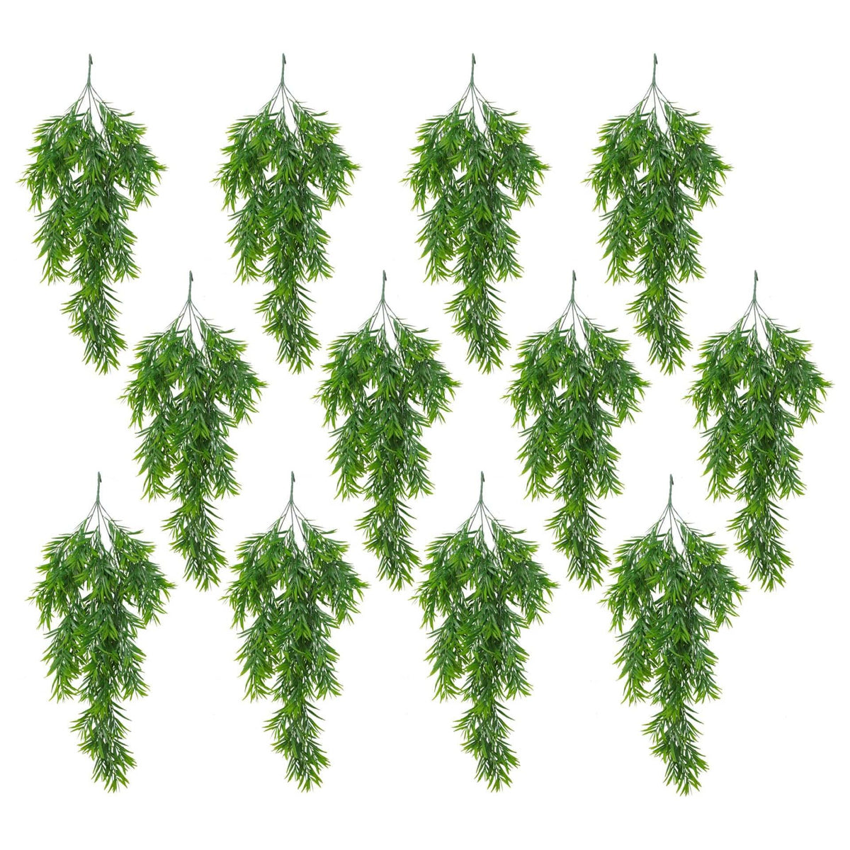 Pack of 12 x 75cm Artificial Hanging Thyme Plant