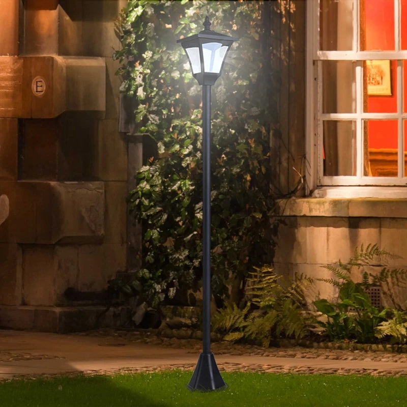 Solar LED Lantern Bollard Pathway Light – 1.2M Tall