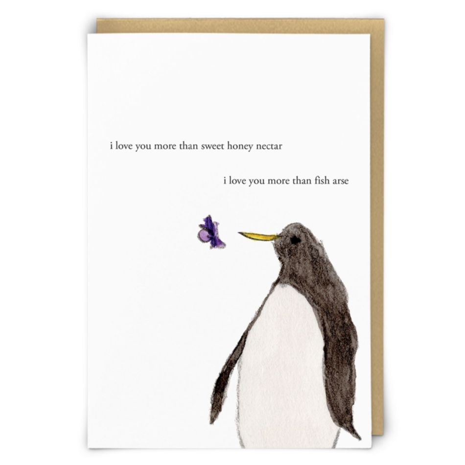 Sweet Honey Nectar Greetings Card