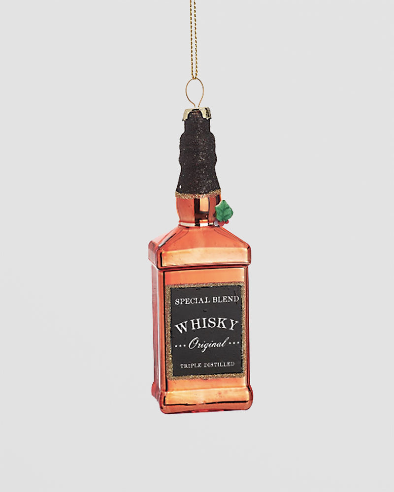 Whiskey Bottle Bauble