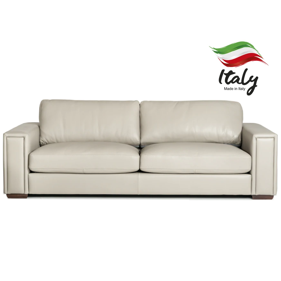 Seo Luxury Italian Leather Sofa Collection – Choice Of Sizes & Leathers