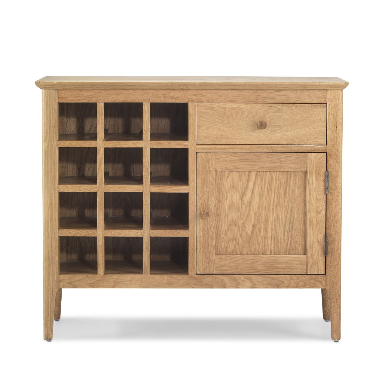 Berkley Nordic Oak Wine Storage Sideboard – 90cm