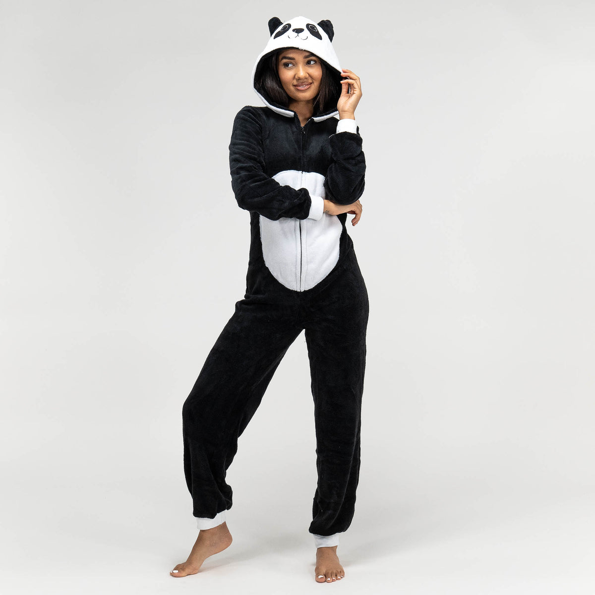 Women’s Panda Animal Fleece Onesie